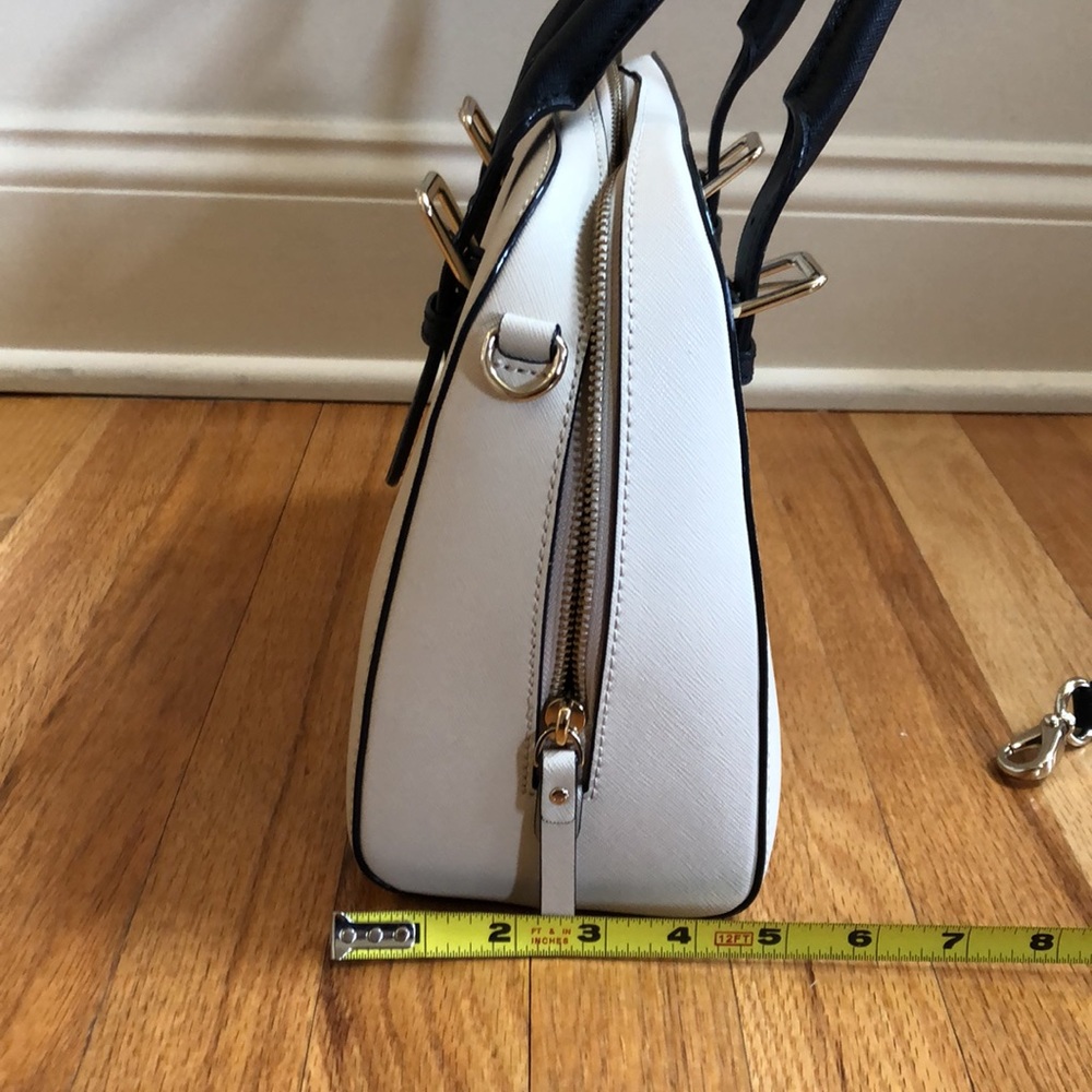 Kate Spade ♠️ Satchel bone and black - Picture 8 of 11